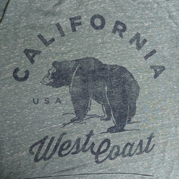 Old Navy California Hooded Shirt - Size M - EUC - Picture 2 of 8